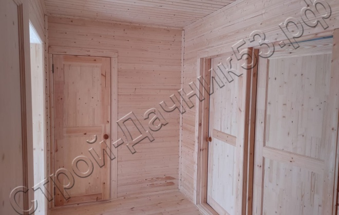 4 Каркасно-щитовой дом Д-23, 8,5х8 м, 68 М², Ленинградская область, Всеволожский район, ДНТ “Поляна-2” (21)